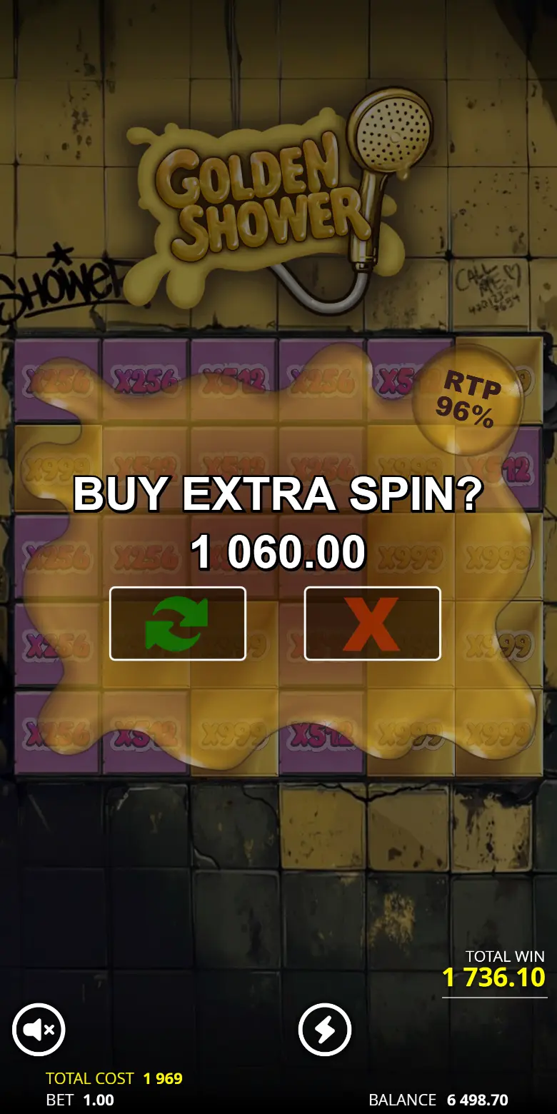 Golden Shower slot Gold Spins with persistent multipliers across spins