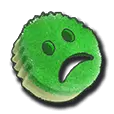 Green sponge symbol